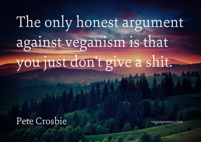 Design: Back To The Old House The only honest argument against veganism is that you just don't give a shit.